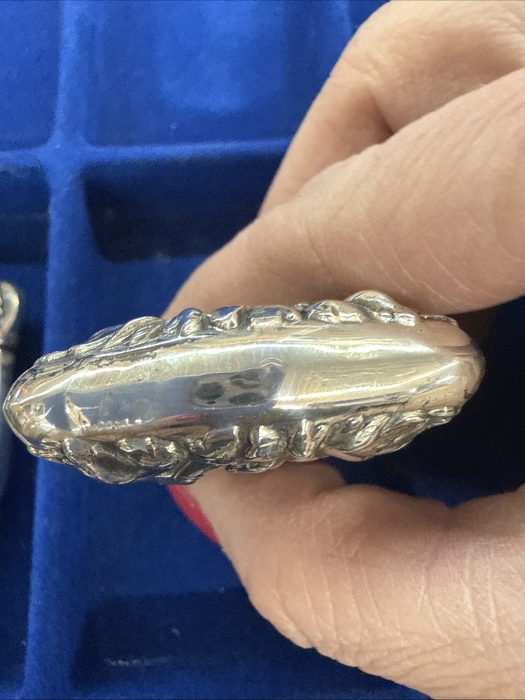 Antique Sterling Silver match safe