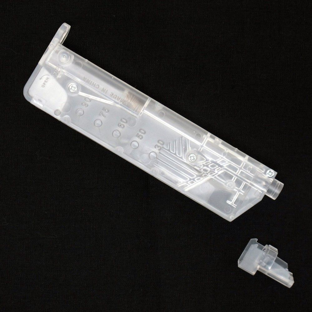 BBTac Airsoft Speed Loader 100 6mm Plastic BBs Capacity Fast Loading Clear