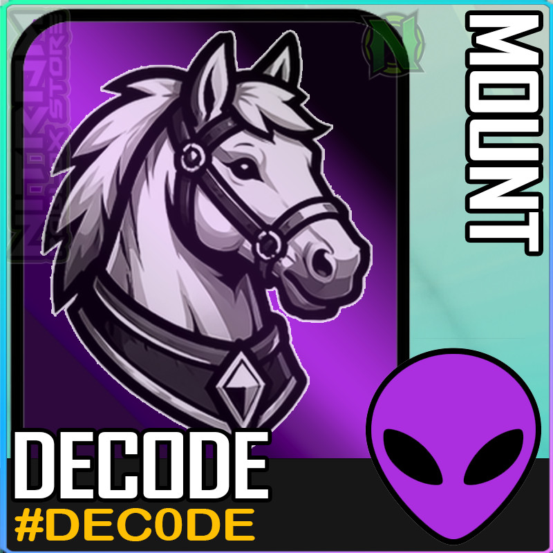 World Zero WZ - COSMETICS - #DEC0DE - MOUNTS