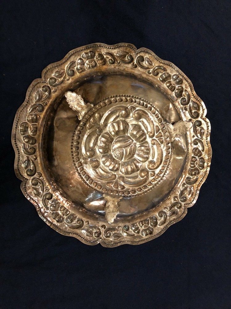 Sterling Silver Round Serving Platter