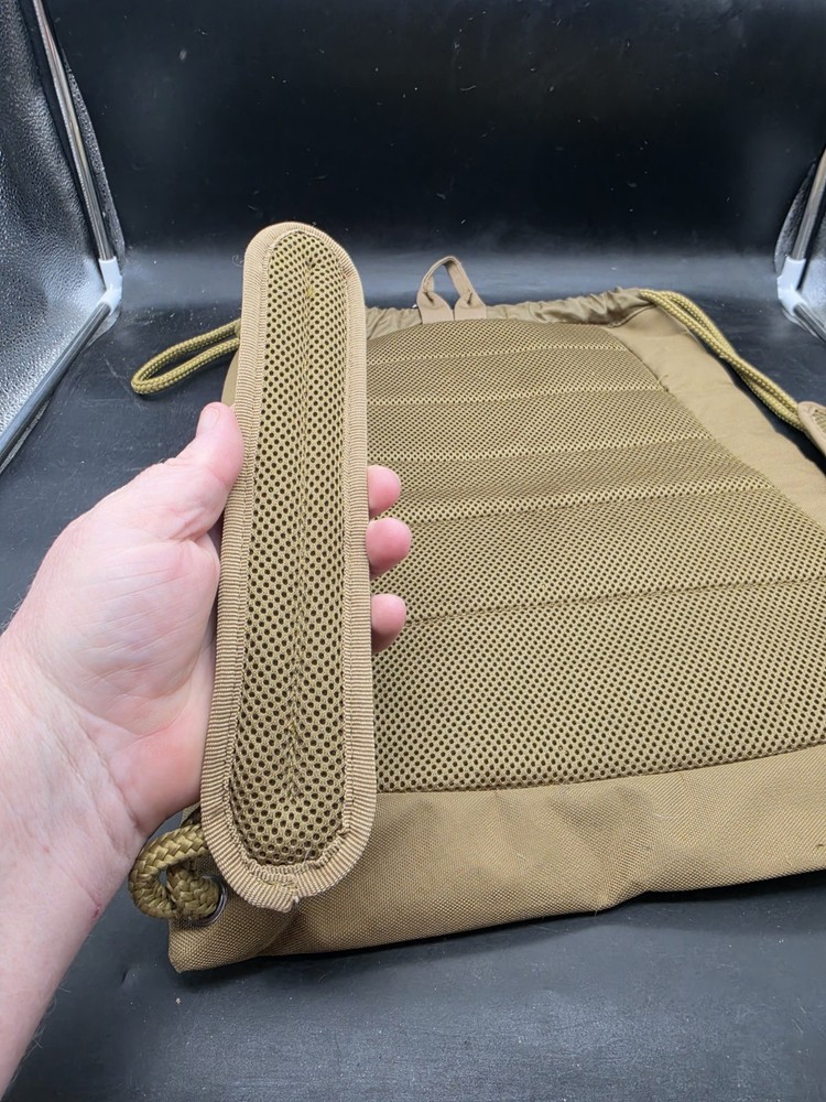 Highland Tactical Back Pack Bag with Drawstring Mesh Shoulder Straps
