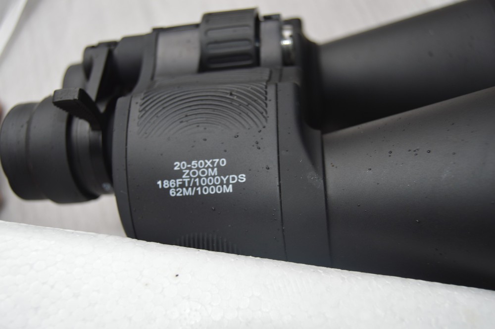 Huge Day/Night Prism Zoom Binoculars 20-50x70 Ruby Lenses
