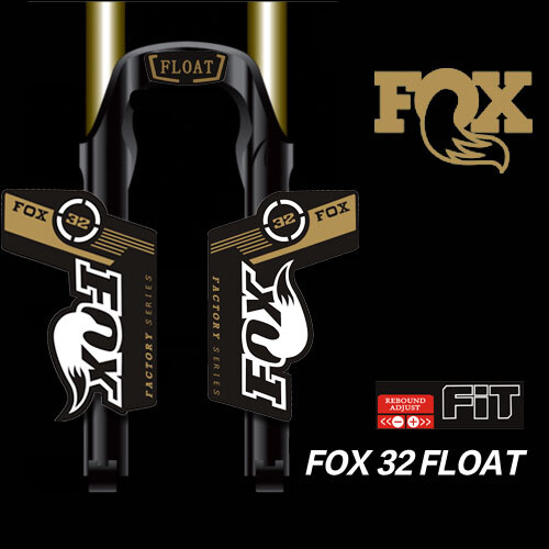 New Mountain Bike Bicycle Front Fork Sticker / Classic for FOX FLOAT 32