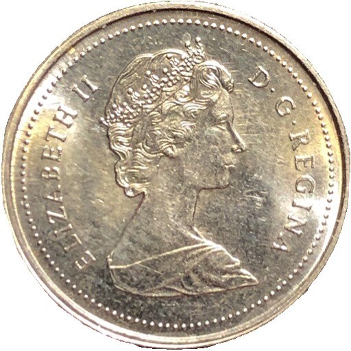 1985 Canada 10 Cent Coin - Proof-Like Uncirculated