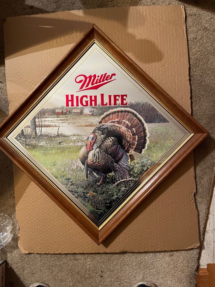 miller high life mirror turkey exc con