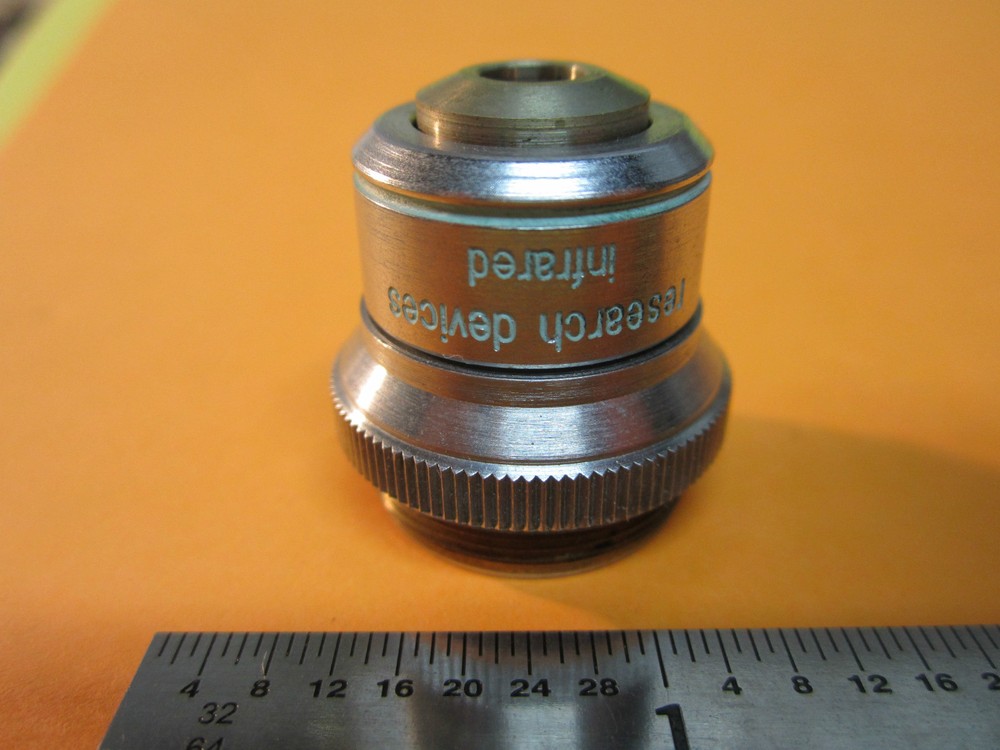 OPTICAL MICROSCOPE OBJECTIVE INFRARED RESEARCH DEVICES 6X OPTICS BIN#B1-88-07