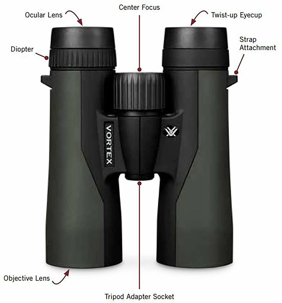 Vortex Optics Crossfire HD Roof Prism Binoculars