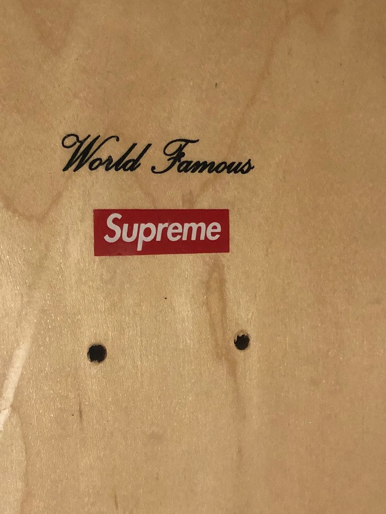 Supreme Bling Skateboard Skateboard Deck Silver SS13