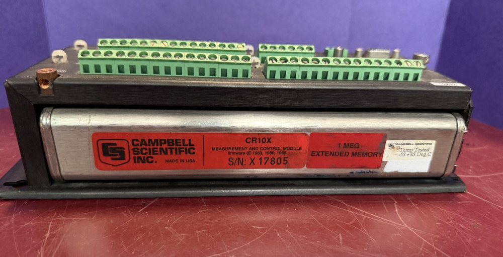 AS IS UNTESTED Campbell Scientific CR10 /CR10X Micrologger
