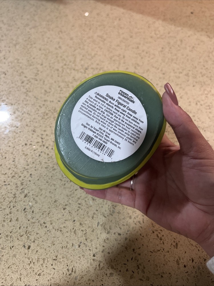 Snake Figure Candle