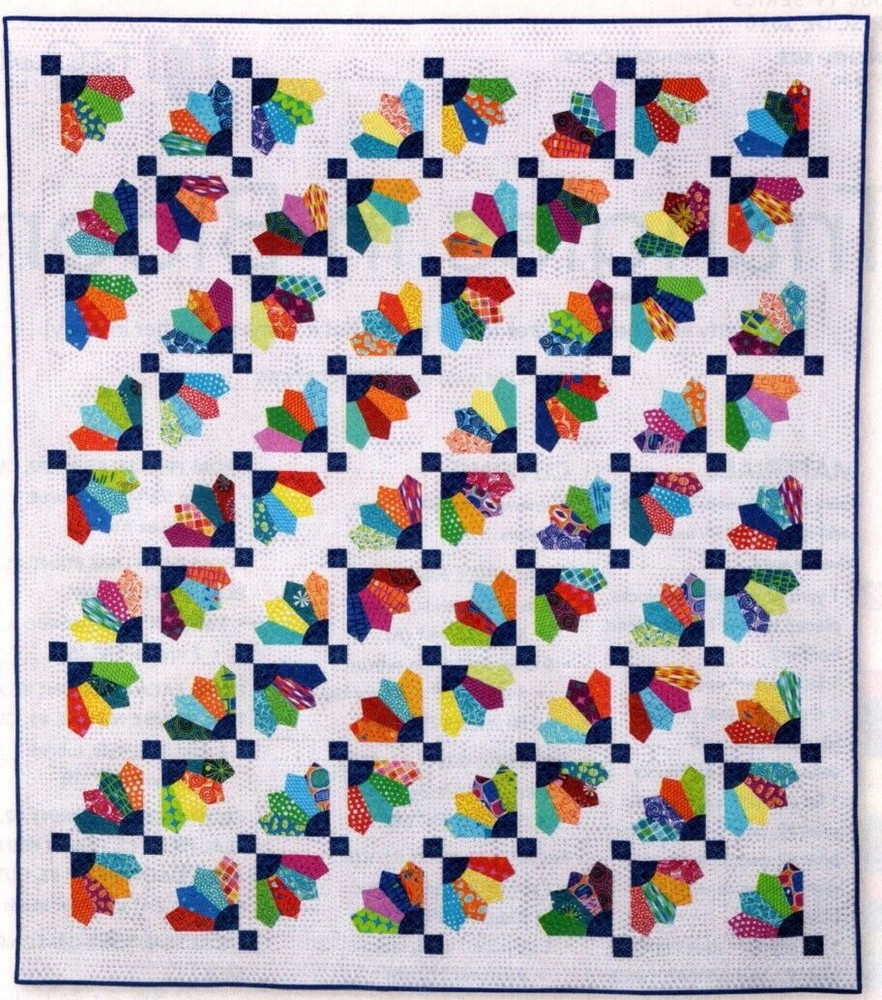Fan Fair Quilt Pattern Pieced/Applique NM