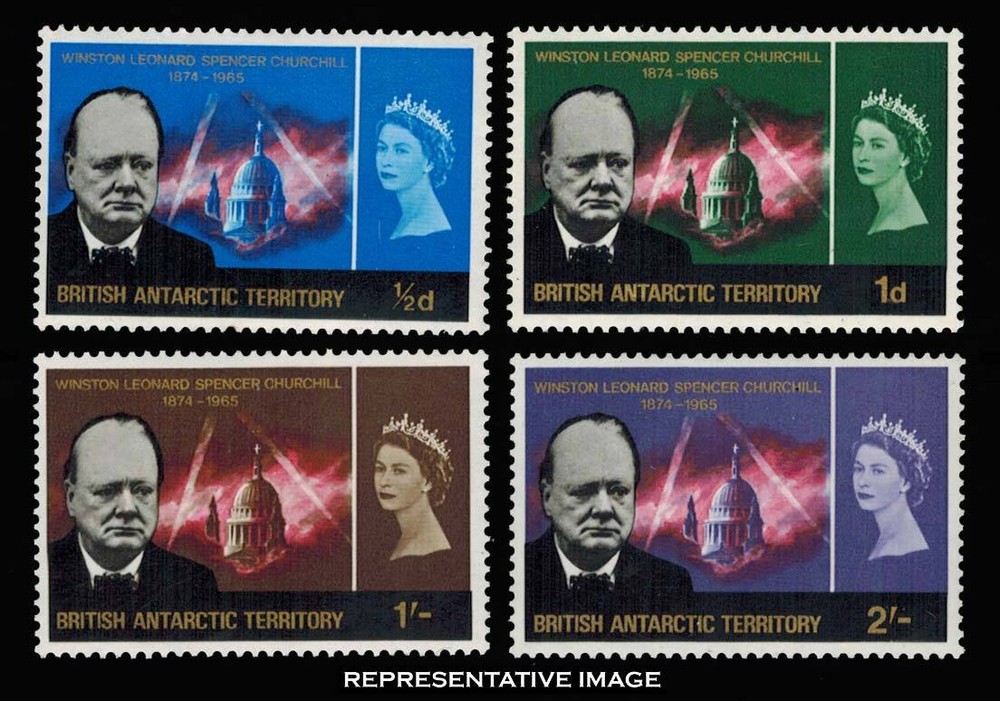 British Antarctic Territory Scott 16-19 Mint never hinged.