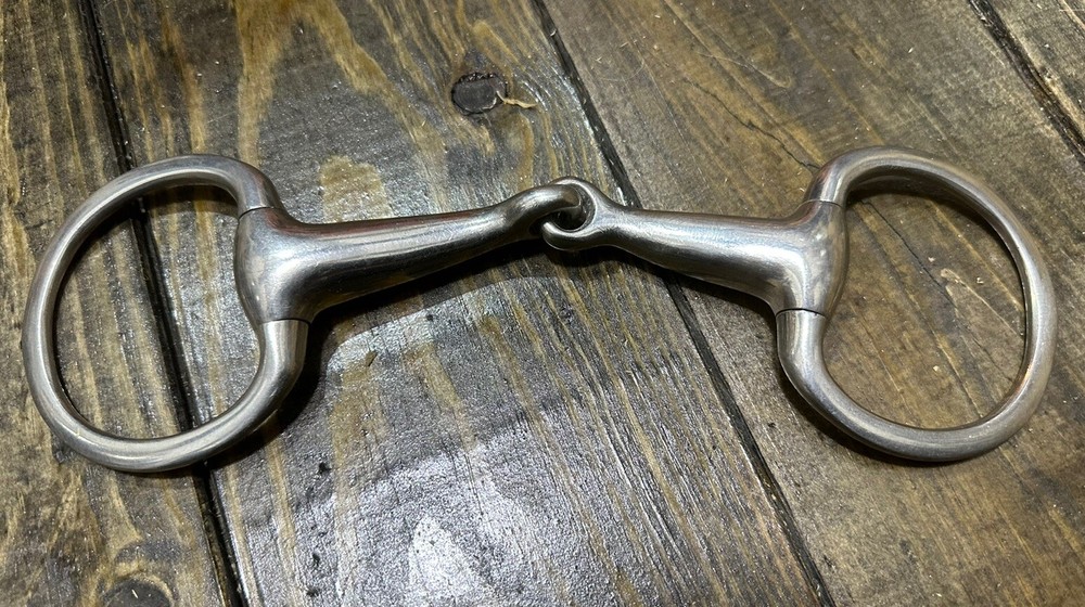 Horse Tack - 5” Hermann Eggbutt Snaffle Bit