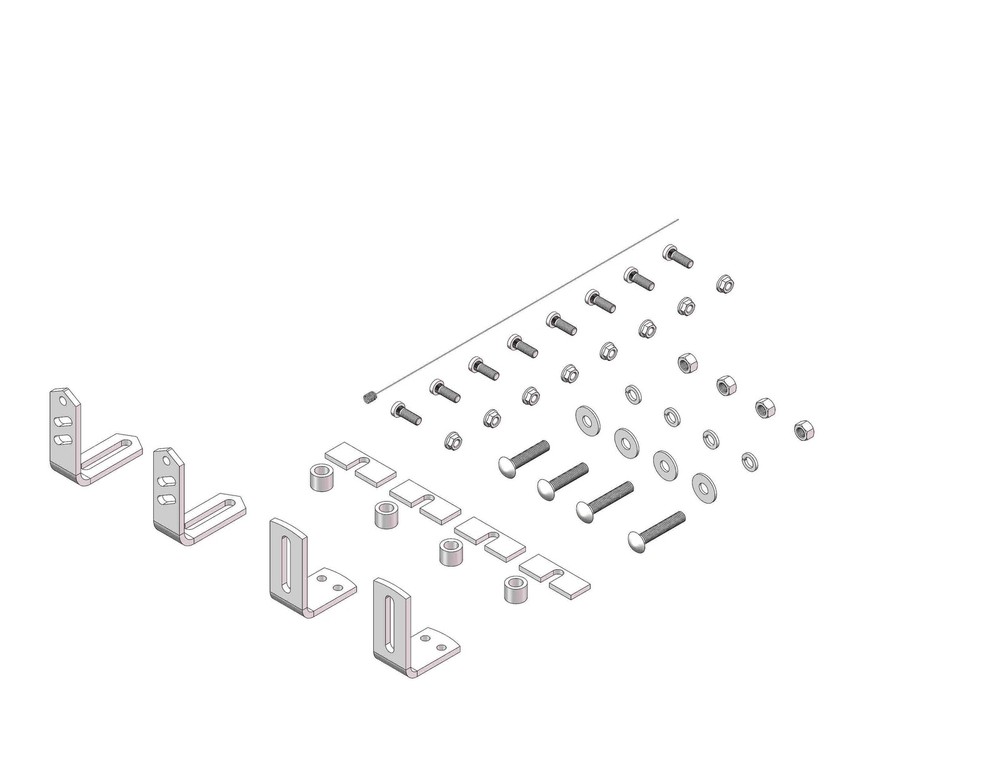 Husky Towing Bracket Hitch Bracket Bolt-On 4 Brackets