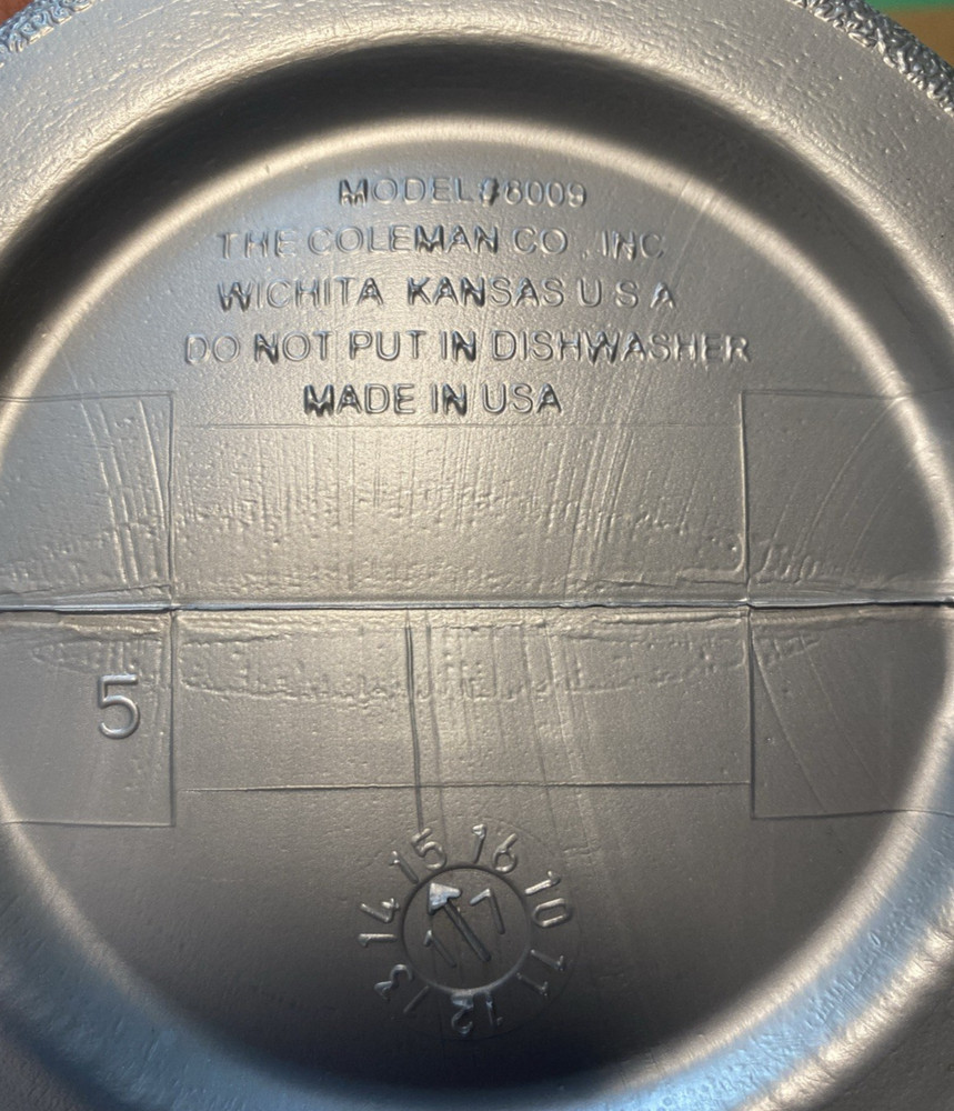 Coleman Jug White Gray Water Container