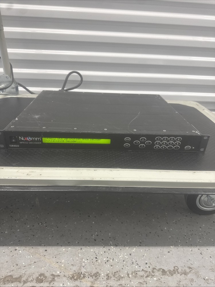 Nucomm TDR4022 MPEG2 Decoder DVB Satellite Video Receiver
