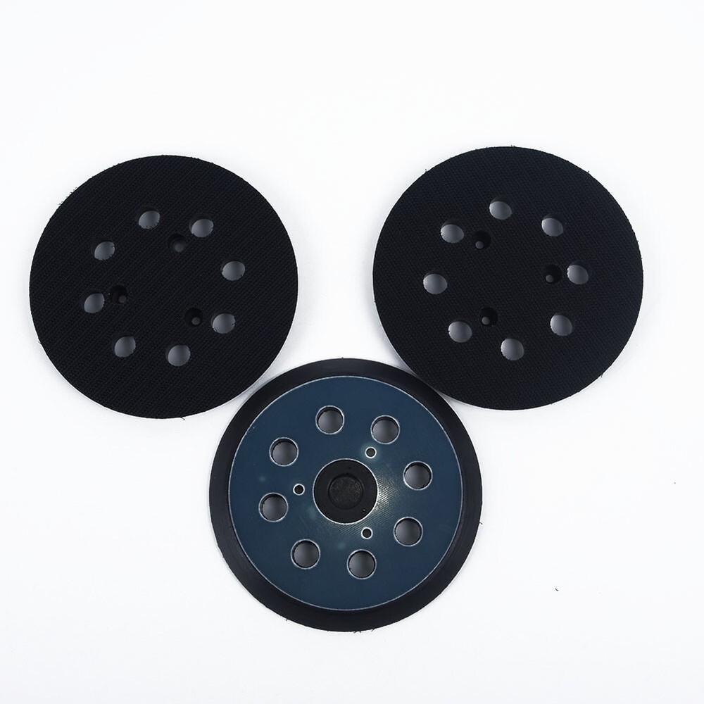 3pcs 125mm Sanding Base And Pad For Random Orbit Sander Replacement Parts