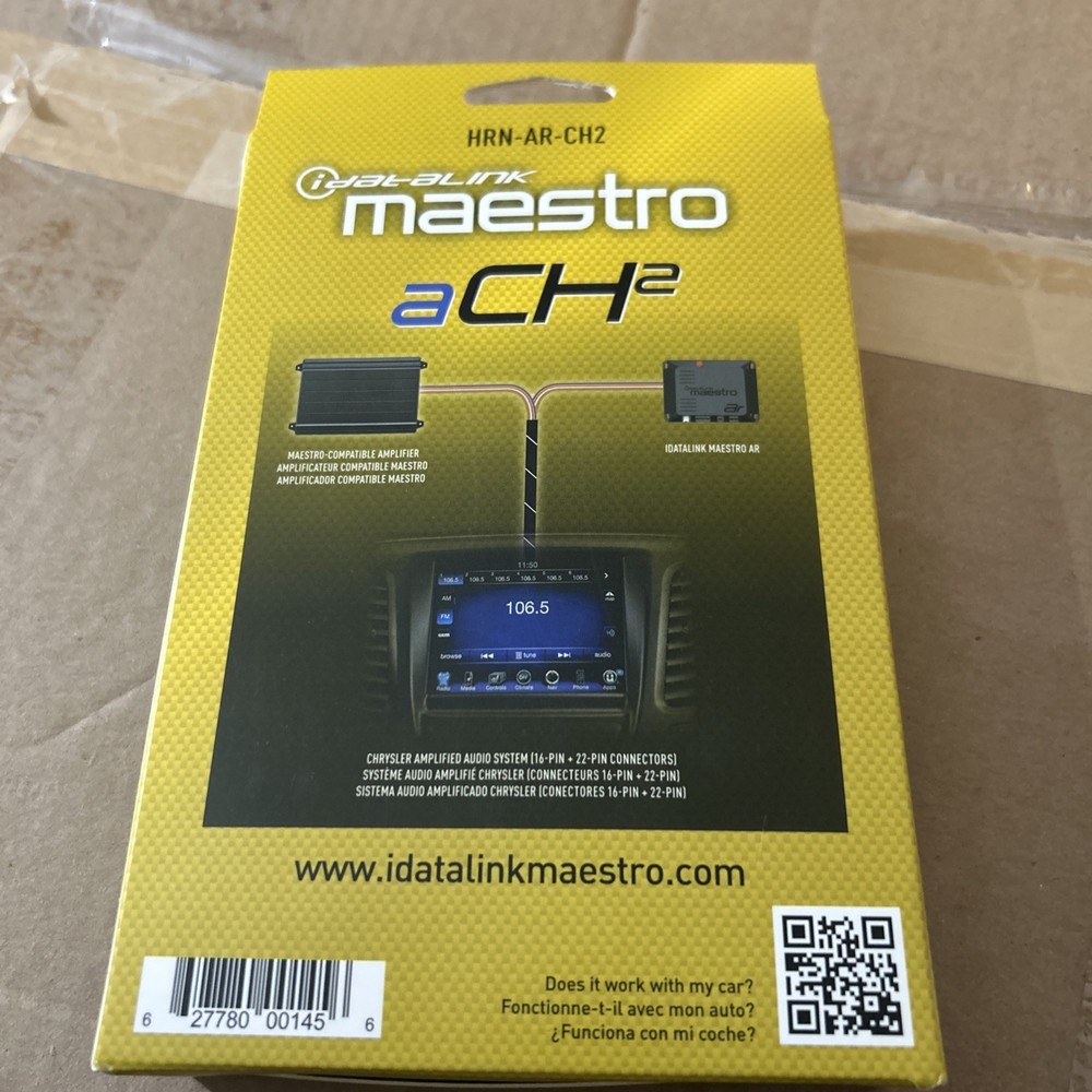 Maestro aCH2 Plug & Play Amplifier T-Harness
