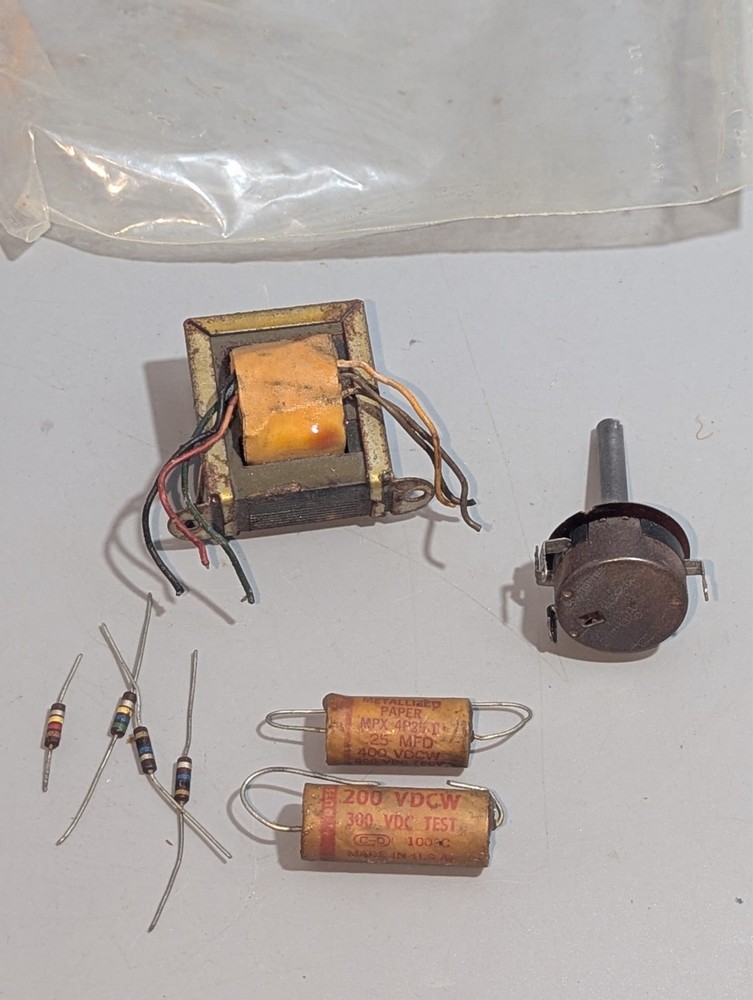 Unknown Ham Radio Component Parts Kit