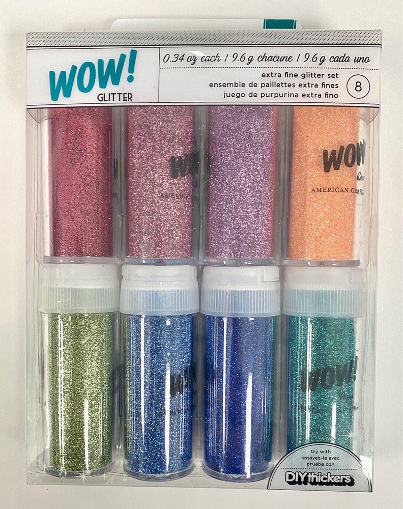 Extra Fine Glitter Set - 8 Colors