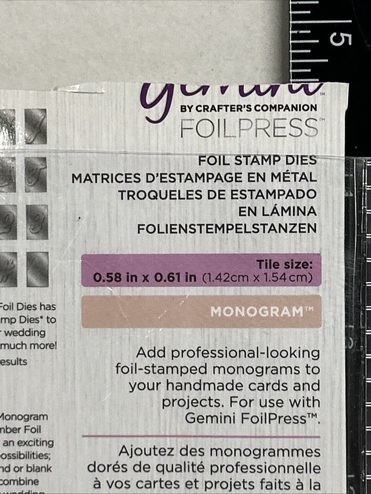 Gemini Monogram Die Traditional Script Alphabet 42 Pcs Silver