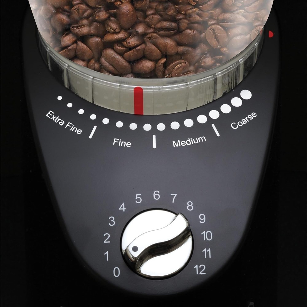 Infinity Plus Conical Burr Grinder - Black
