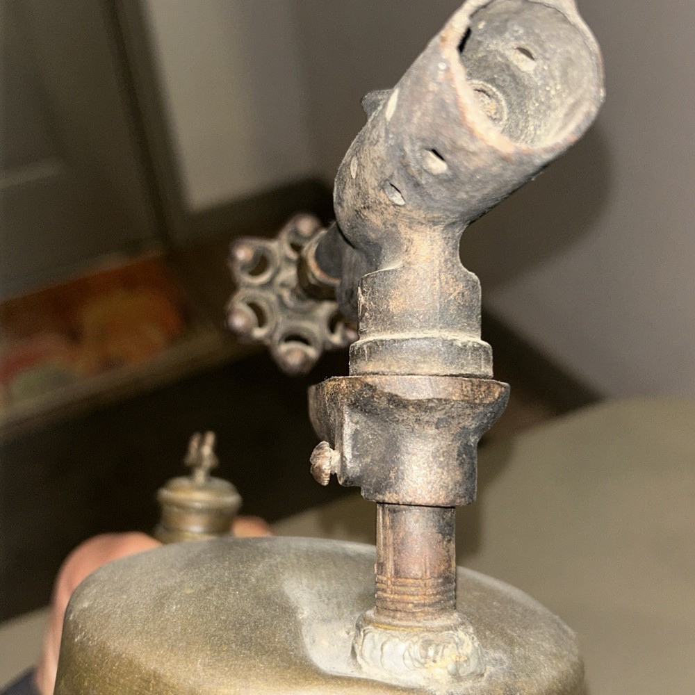 Antique Brass Blow Torch CLAYTON & LAMBERT