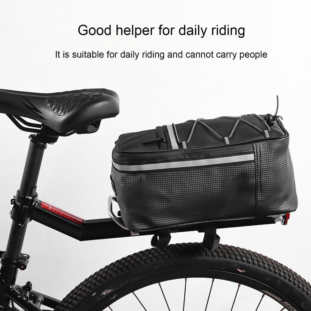 Quick Release Rear Rack | Bike Cargo Rack With Light Universal Adjustable Rack