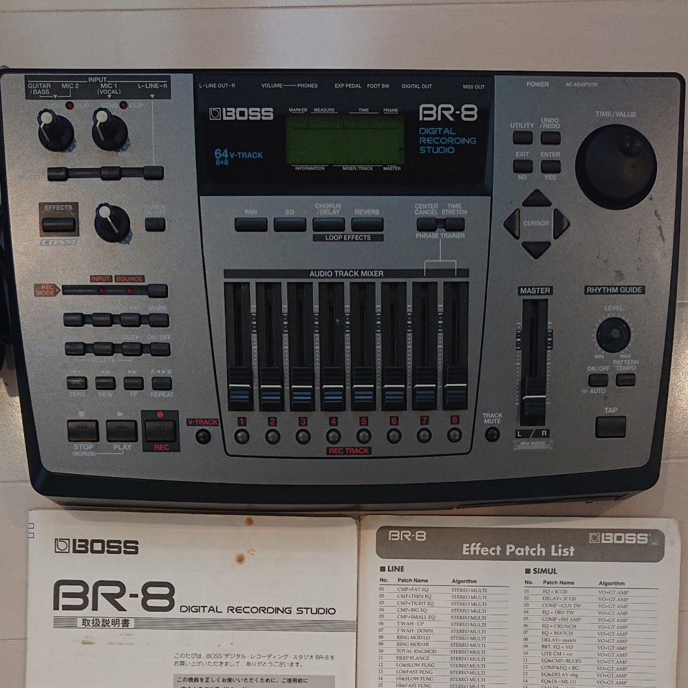 BOSS BR-8 Multi-Track Recorder (MTR) Digital Recorder (Junk)