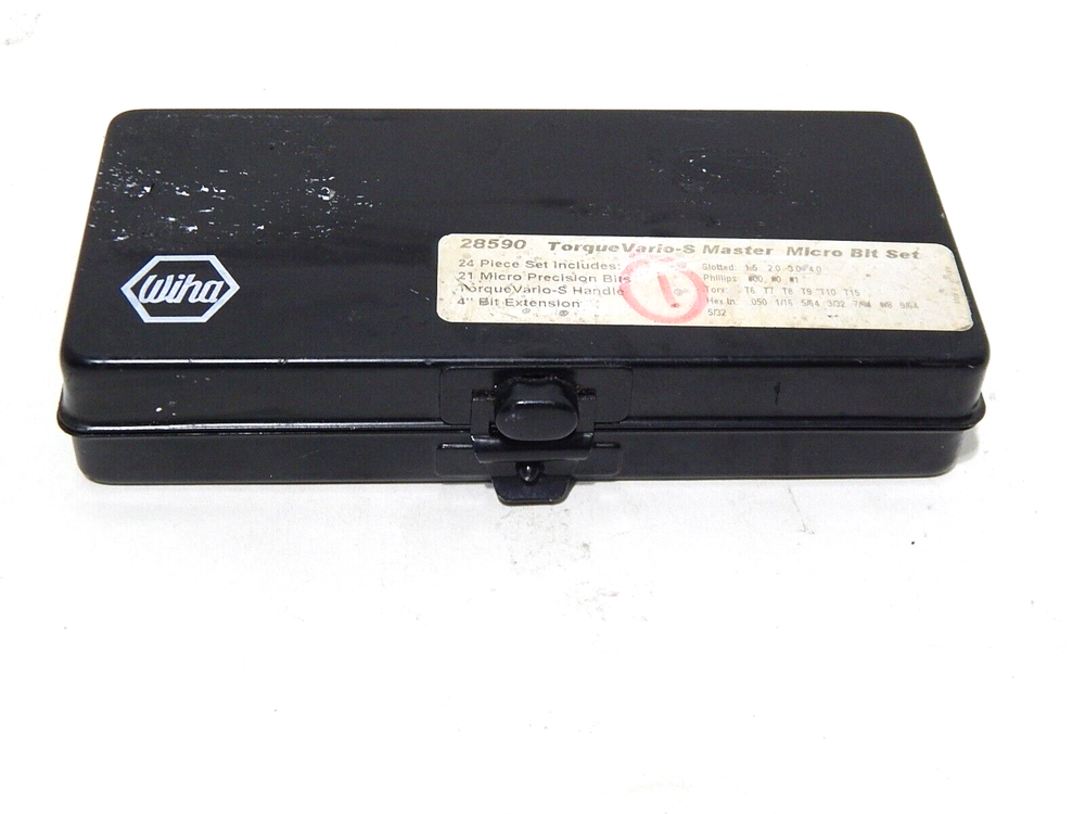 WHIA 28590 TORQUE VARIO-S MASTER MICRO BIT SET
