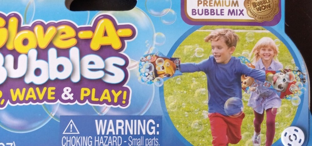 📫(2 pack )ZURU Glove-A-Bubbles Bubble Maker. Lot#2