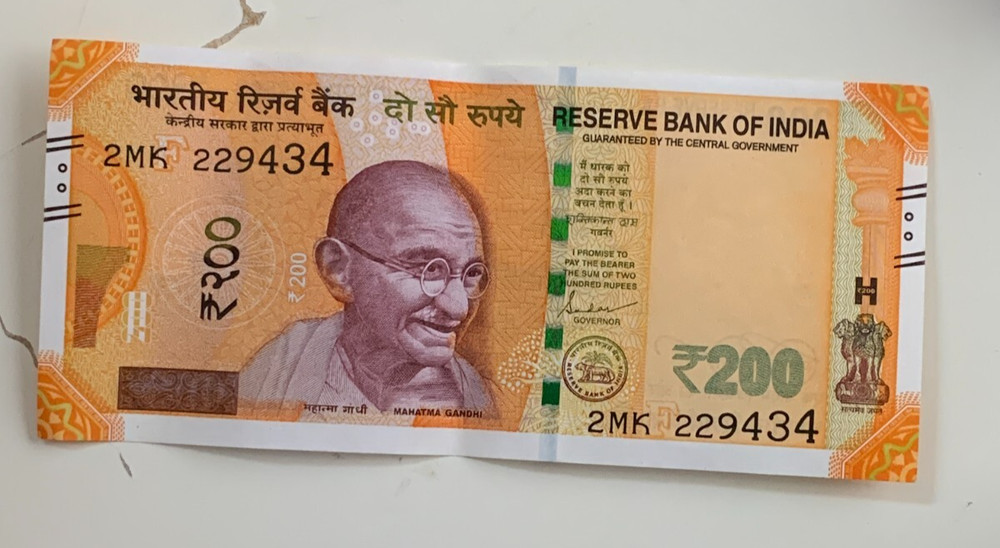 2024 India 200 rupees notes