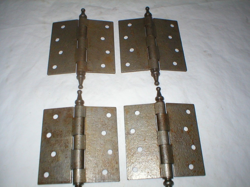 Antique Steeple Hinge Pair