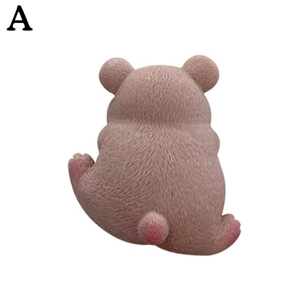 Creative Computer TV Display Small Animal Ornaments N6G1
