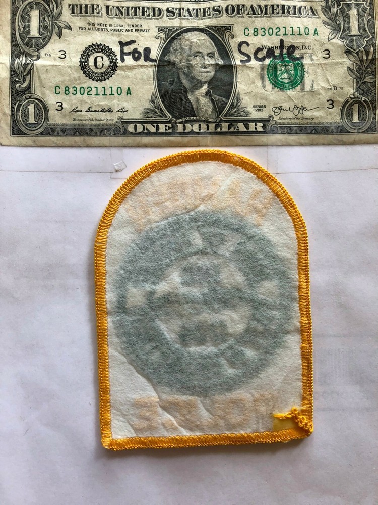 Hamden Connecticut Police Patch Un-sewn great shape