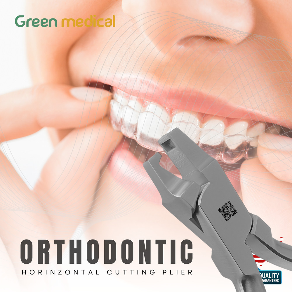 Orthodontic Horizontal Braces Aligner Plier – Thermoforming Retainer Punch Tool