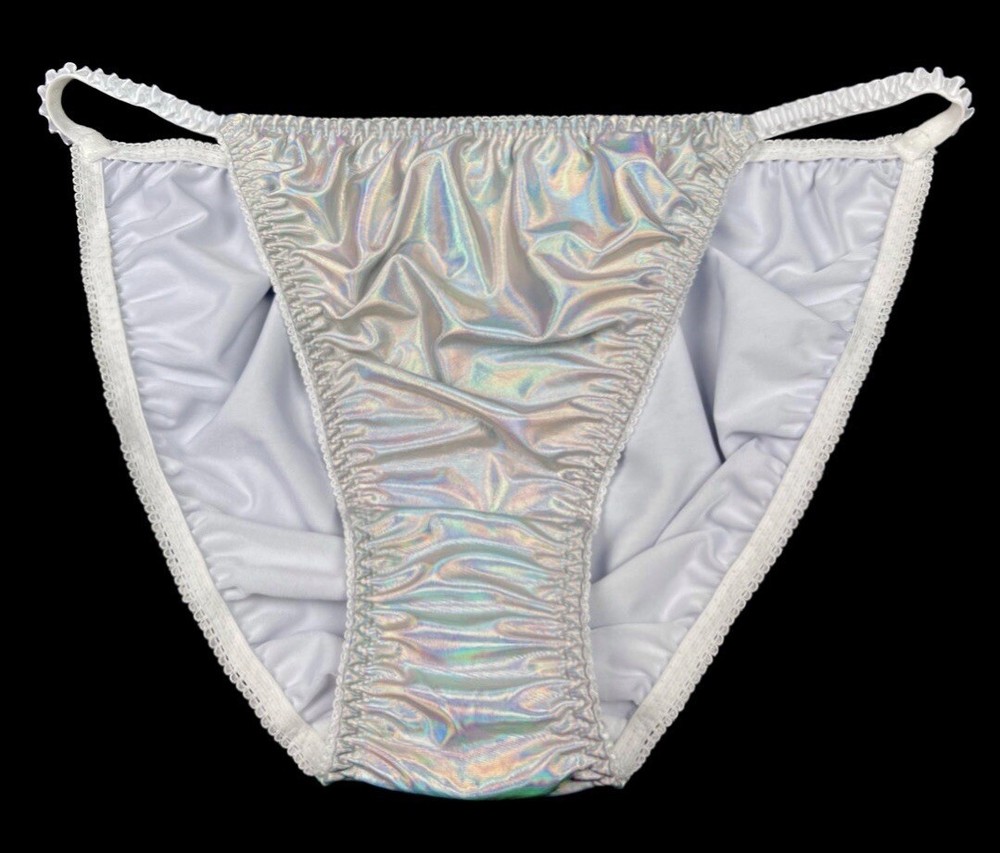 String Bikini Panty Holographic L