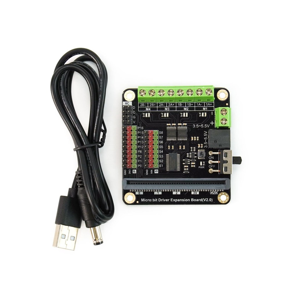 MicroDriver Driver Expansion Board Fits Microbit UNIHIKER Replacement Tools