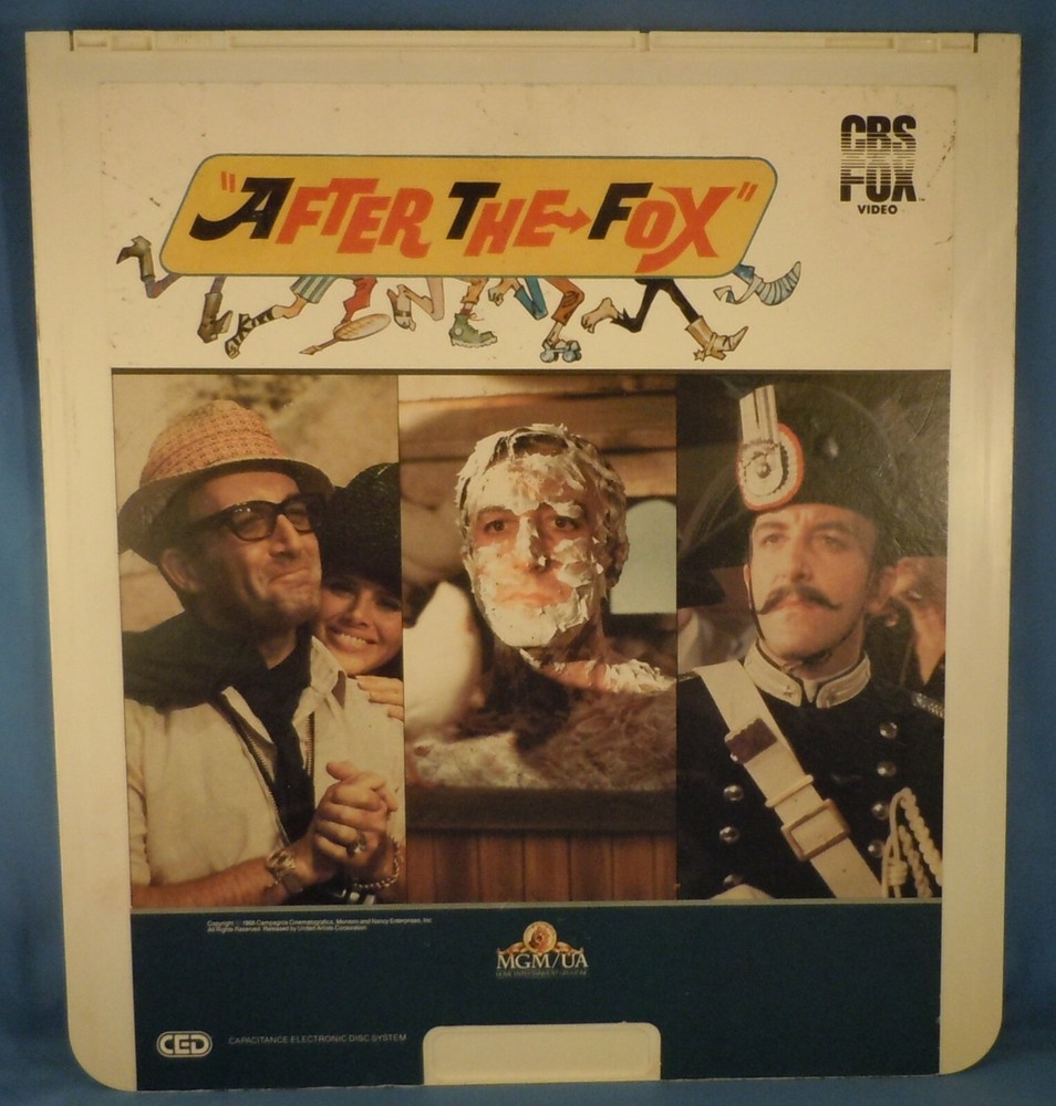 RCA CED VIDEODISC! - AFTER THE FOX with Peter Sellers