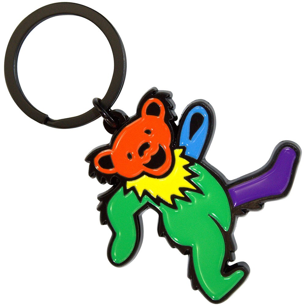 GRATEFUL DEAD official metal keyring keychain
