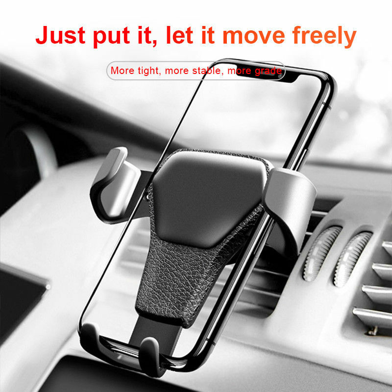 For Mobile Cell Phone Universal Gravity Car Holder Mount Air Vent Stand Cradle