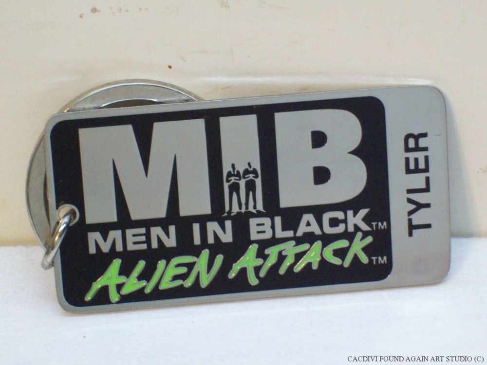Men In Black Alien Attack Keychain MIB Advertising Universal Studios FL Tyler