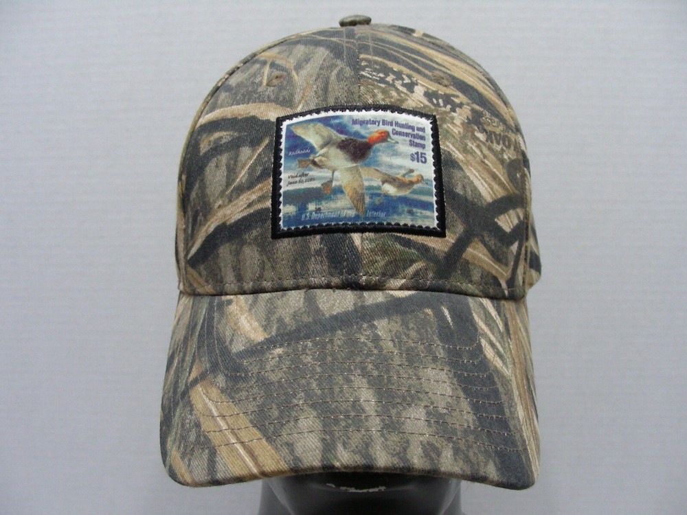 MIGRATORY BIRD HUNTING & CONSERVATION STAMP One Size Adjustable Baseball Cap Hat
