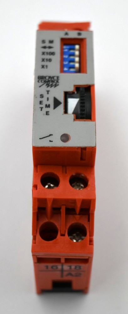 BROYCE CONTROL M1DOM MULTI FUNCTION TIME DELAY RELAY 24-240V 48-63HZ