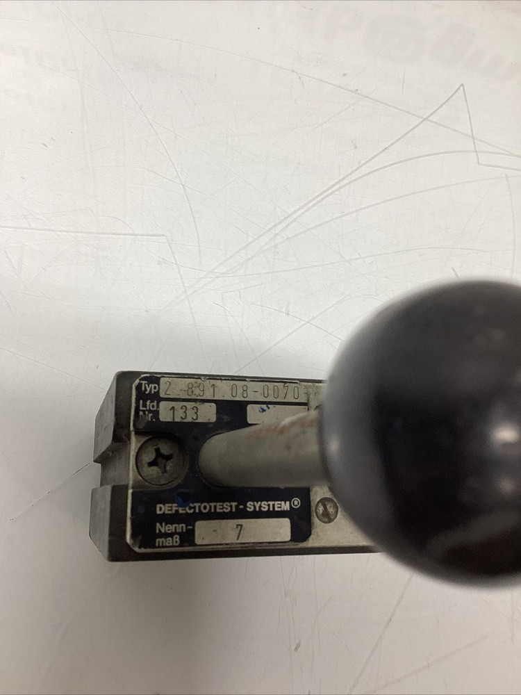 DEFECTOTEST-SYSTEM Joystick Controller Typ 2.891 08-0070 Industrial Unit S-596