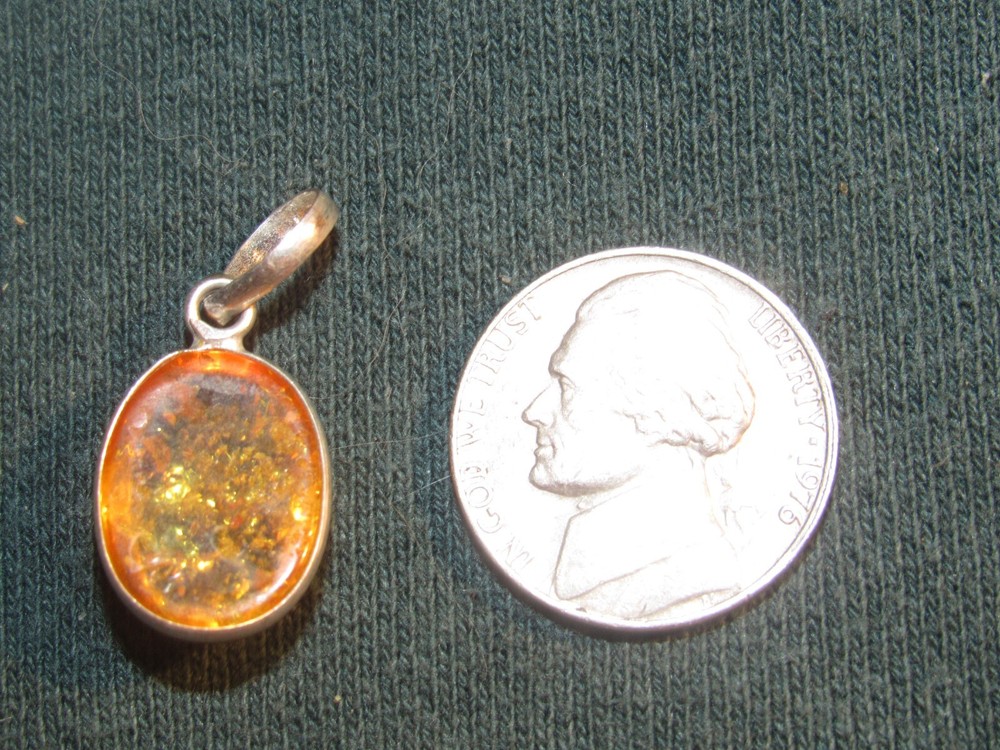 Wicca Witch Blessed Affirmation Pendant INNER PEACE
