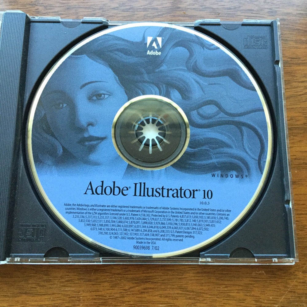 Adobe Illustrator 10 for Windows with Serial Number