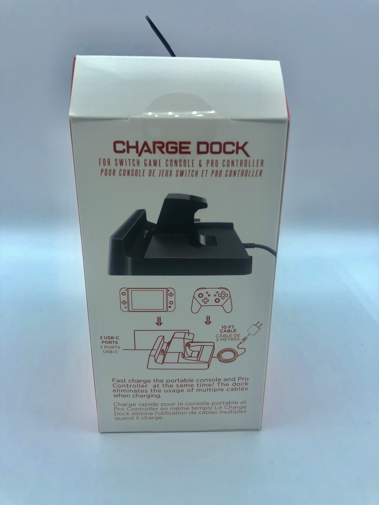 Nintendo Switch Console And Pro Controller Charging Dock EMiO