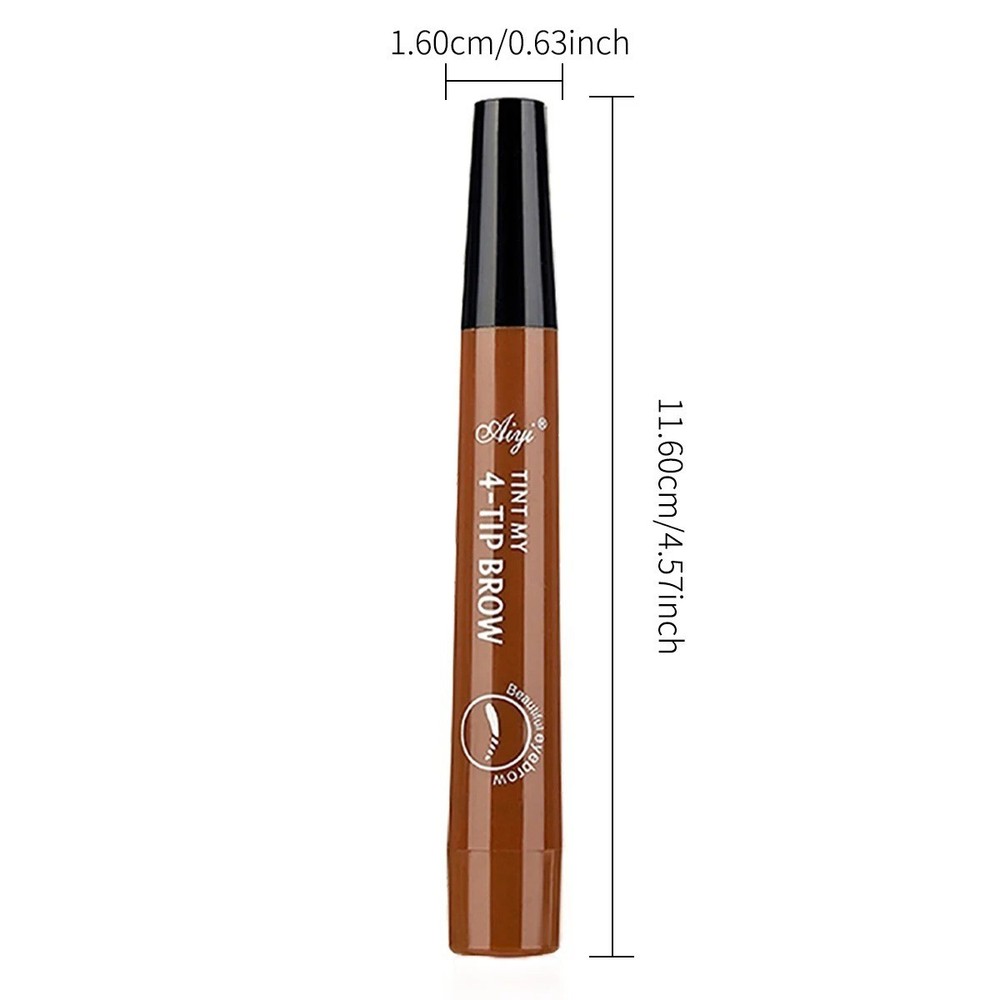 5PCS Microblading Brow Pen 3D Fork Tip Waterproof Eyebrow Tattoo Set