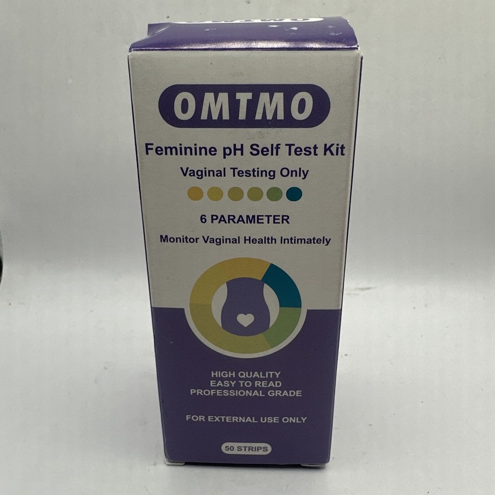 OMTMO Feminine pH Self Test Kit 6 Parameter (Vaginal Testing Only) | BB 10/2023